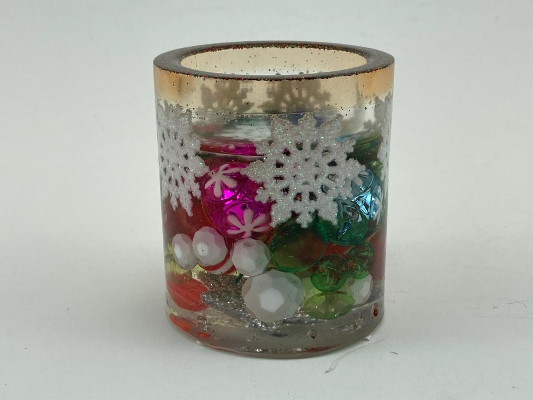 Christmas candle holder #2