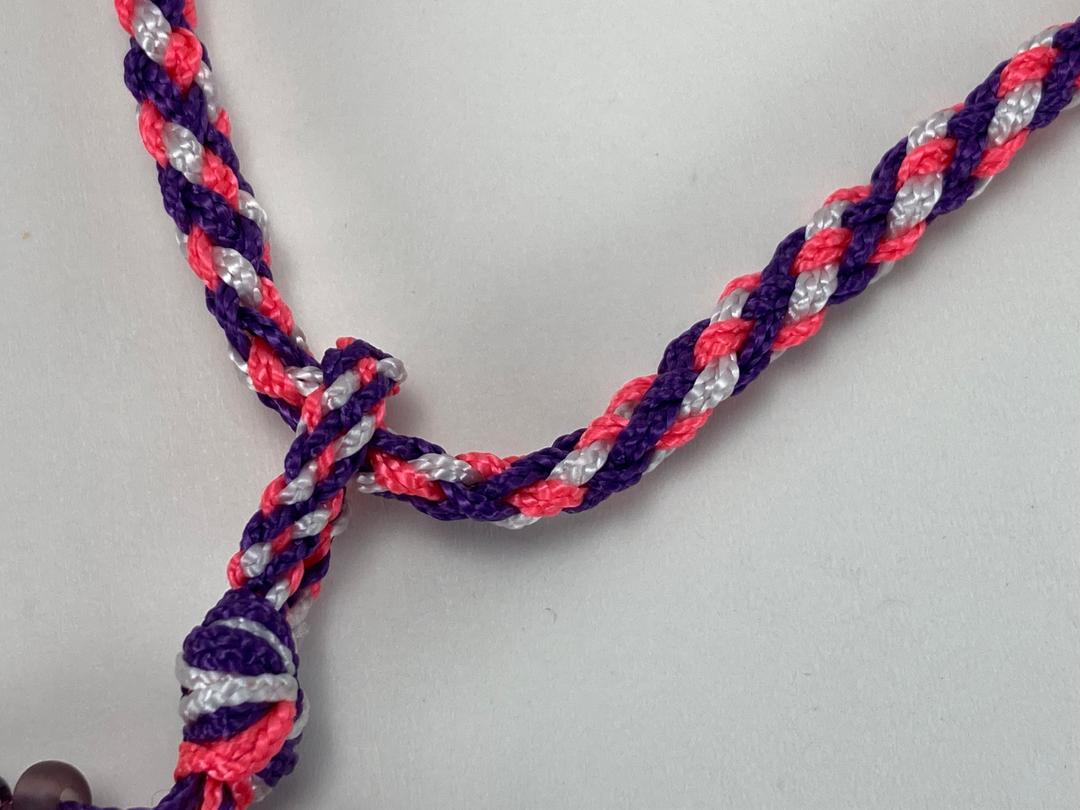 Pink and Purple Tassel