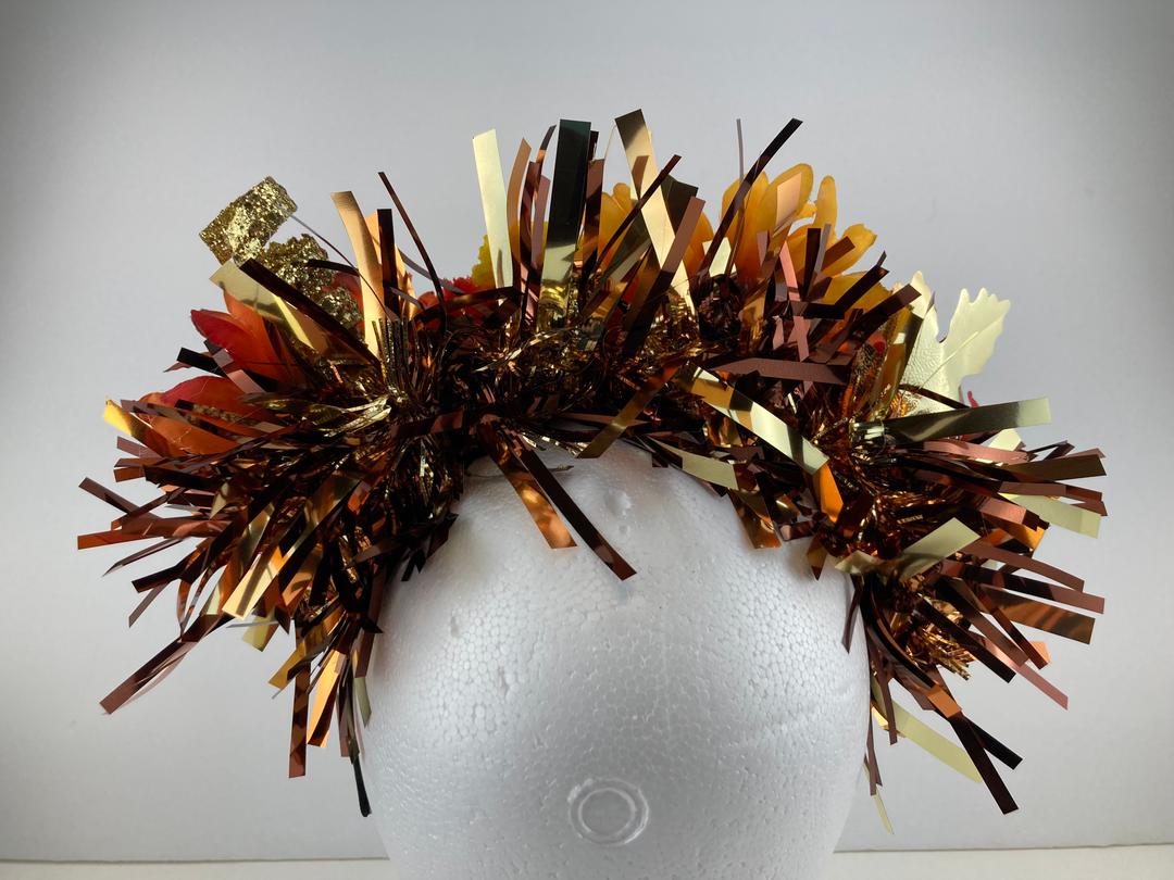 Fall Colors Flower Crown #2