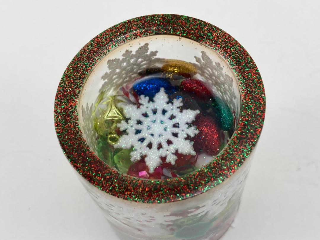 Christmas candle holder #2