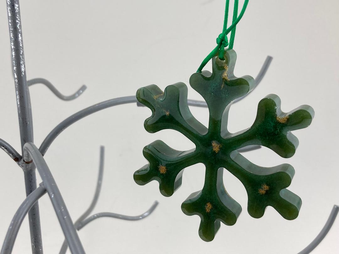 Green Christmas Ornament