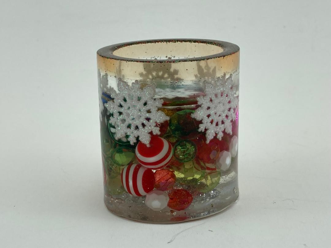 Christmas candle holder #2