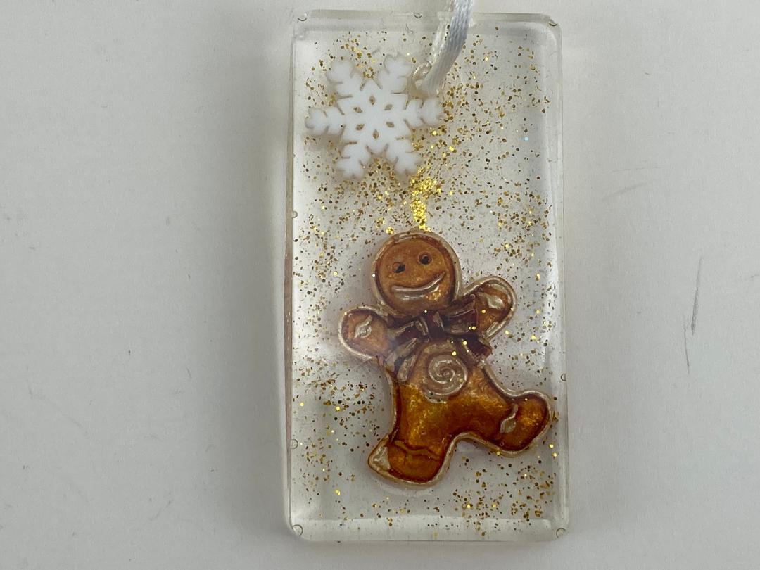 Gingerbread Man Christmas Ornament