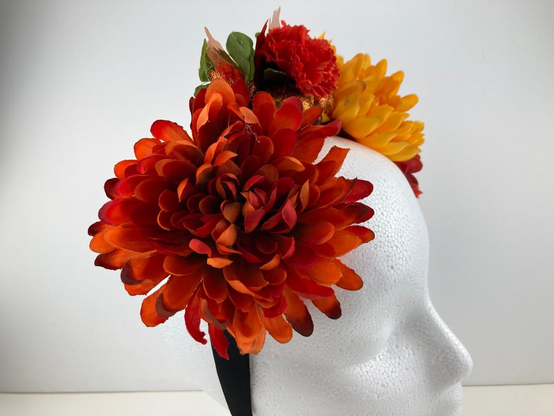 Fall Colors Flower Crown