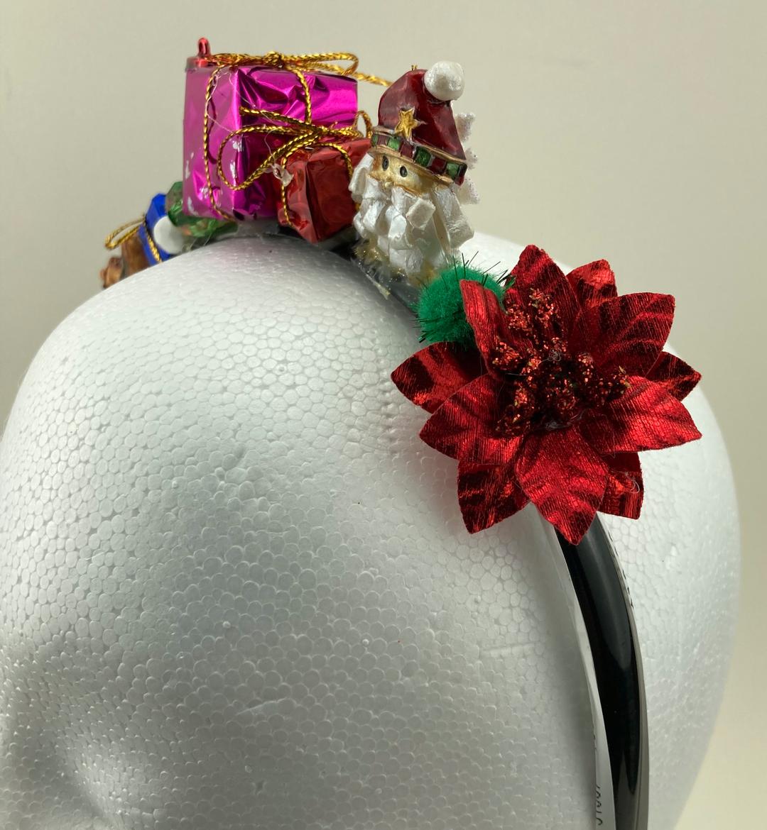 Christmas on a headband