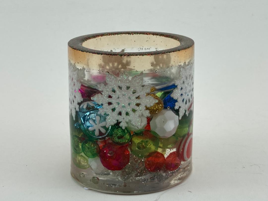 Christmas candle holder #2