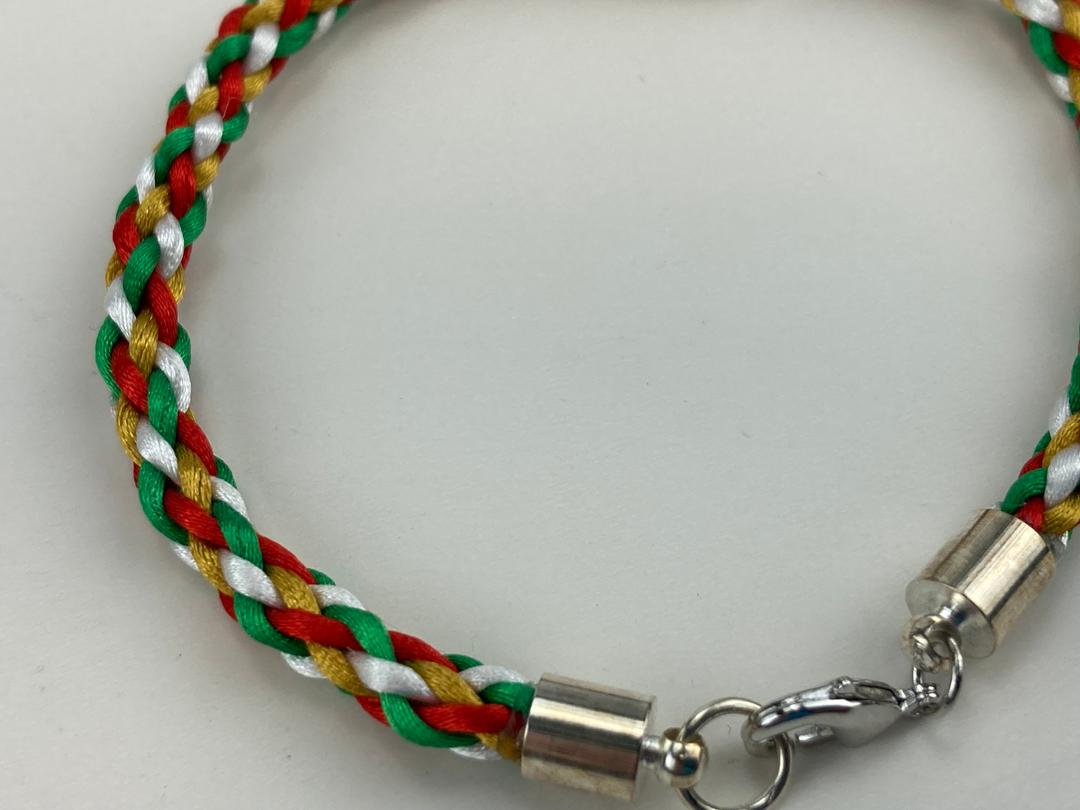 Christmas Cord Bracelet