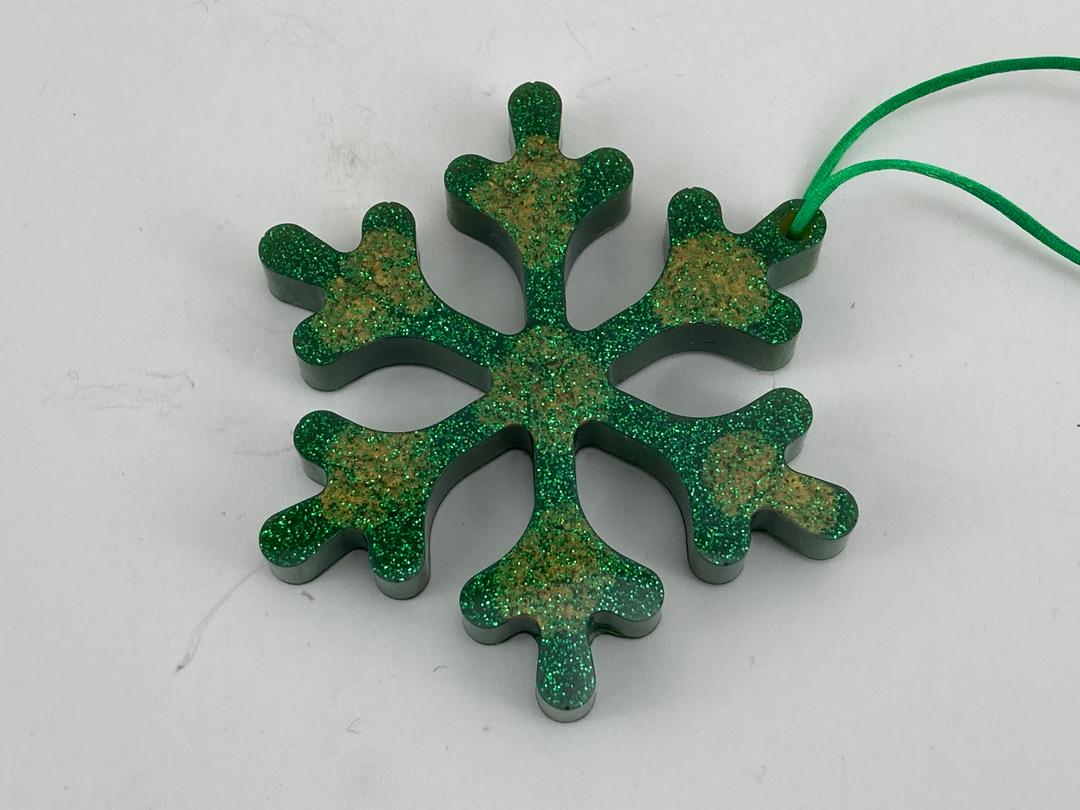 Green Christmas Ornament